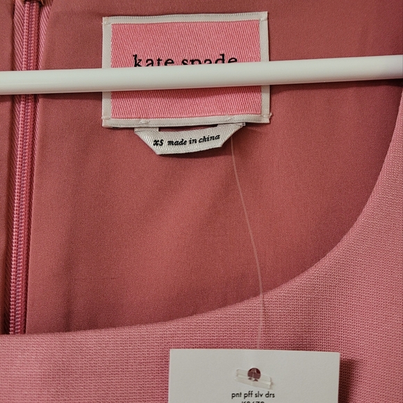 NWT Kate Spade Puff Sleeve Dress - Picture 2 of 11